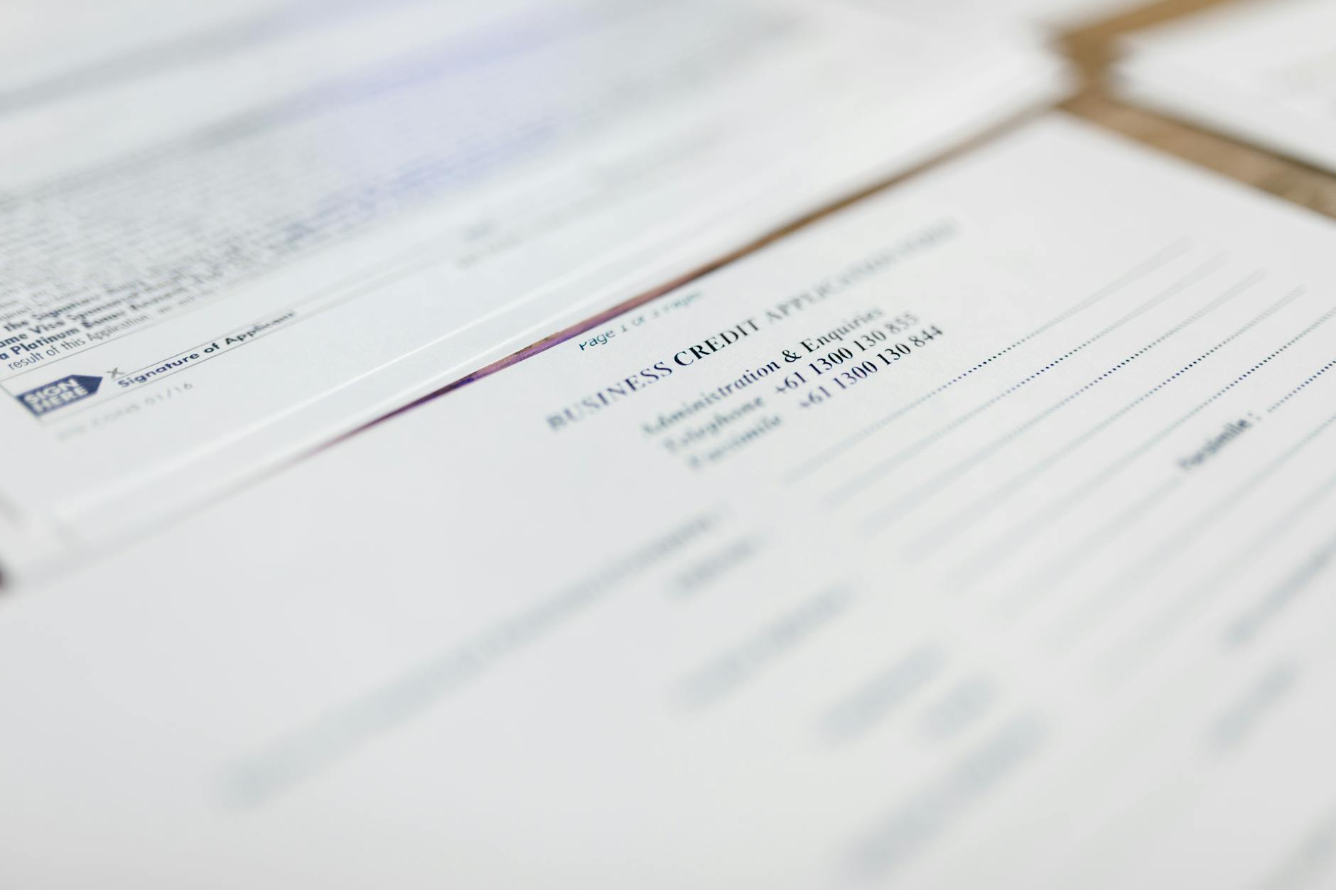 Student completing application